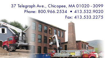 37 Telegraph Ave., Chicopee, MA 01020-3099, Phone: 800.966.2534, 413.532.9020 